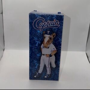 NEW Golden Chick 2023 20th Anniversary Texas Rangers Captain Bobblehead